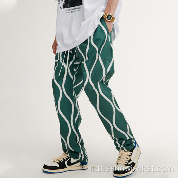 Commercio all&#39;ingrosso di pantaloni da uomo increspato alla moda